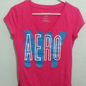 Pink Aeropostale V neck