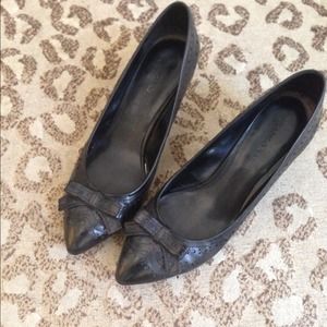 Franco Sarto kitten heel pumps