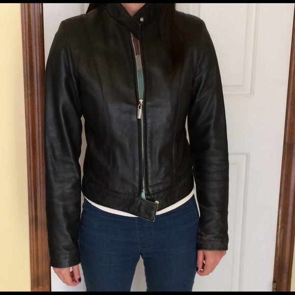Top Gun leather Jacket with lining