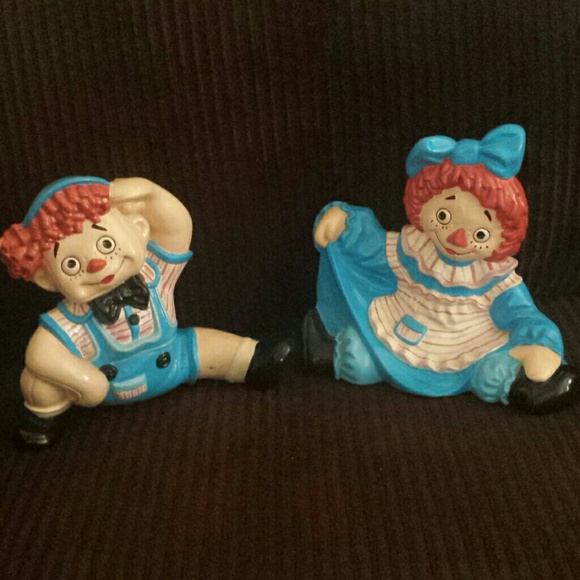 Raggedy Ann & Andy By Byron Mold 1975 - Picture 1 of 4