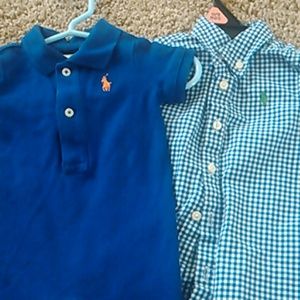 Ralph Lauren Polo baby onesies