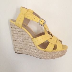 Yellow Pastel Wedges