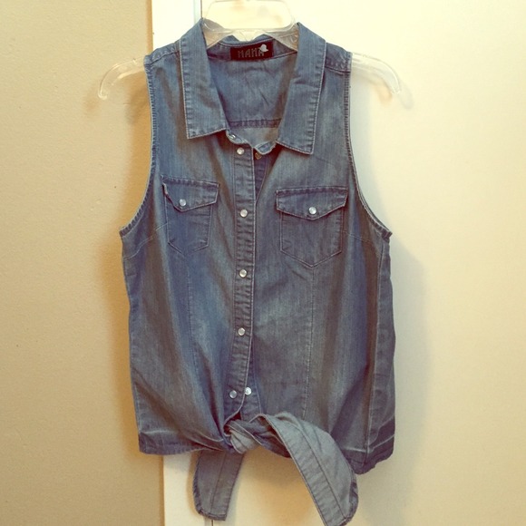 Denim shirts