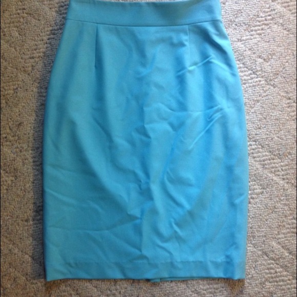 Antonio Melani Blue Pencil Skirt