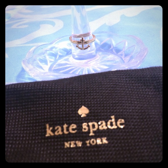 💯% Authentic Kate Spade Anchor Ring‼️