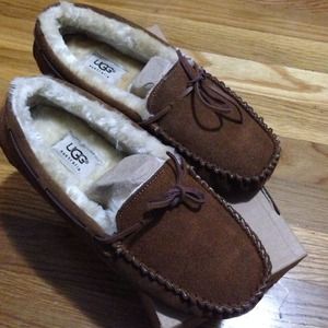 Dark Tan Women's Moccasins