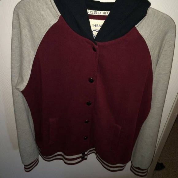 LA Hearts varsity jacket