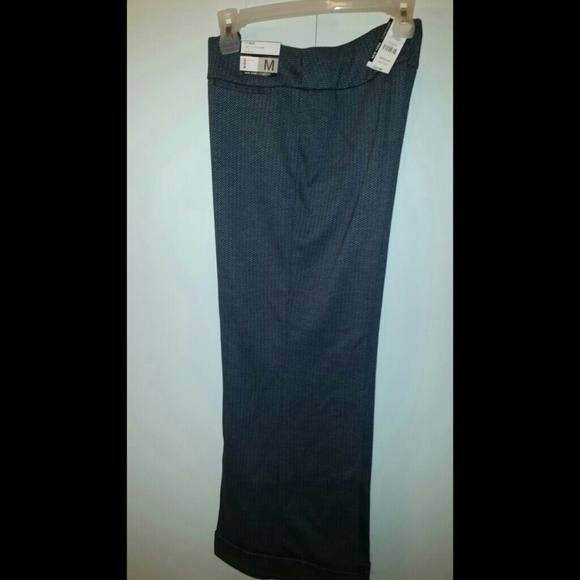 Pants-petite, blue/grey combo