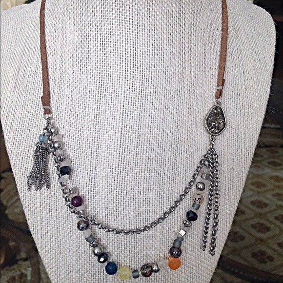 American Eagle Beaded Necklace