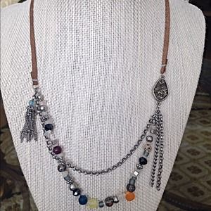 American Eagle Beaded Necklace