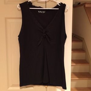 Black no sleeve bra top from Victoria's Secret