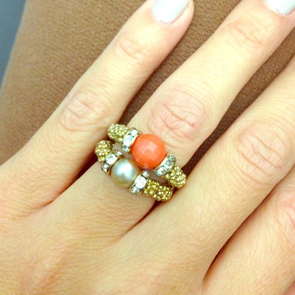 A PAIR of Stackable Beaded rings.