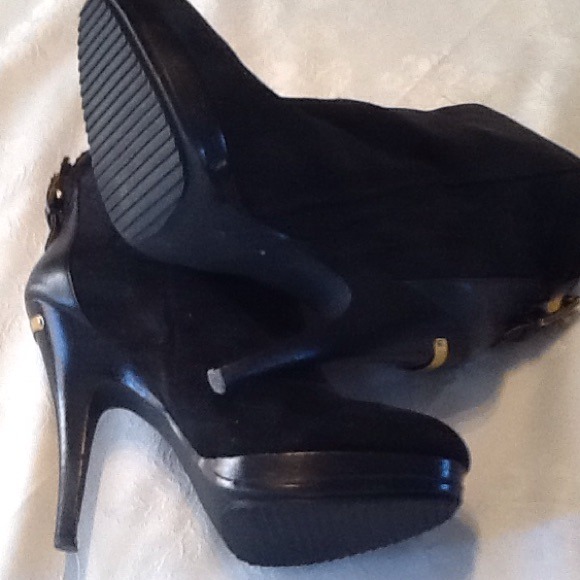 REDUCED!!!! Michael Kors black suede ankle boots