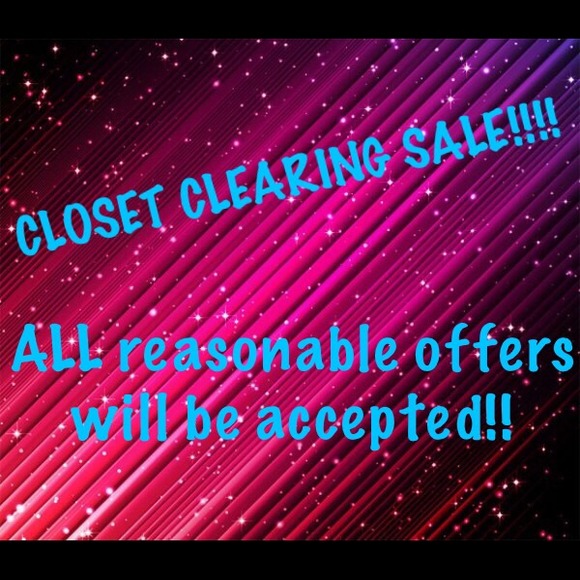EVERYTHING MUST GO!!! MAKE OFFERS NOW :)