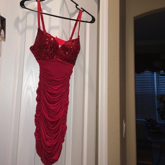 Beaded Bra Top Dress - Picture 1 of 4