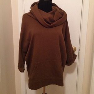 J crew pullover sweatshirt olive green