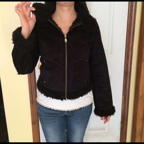 Super warm black fall coat