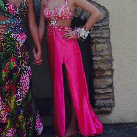 Pink Prom Dress - Picture 1 of 3