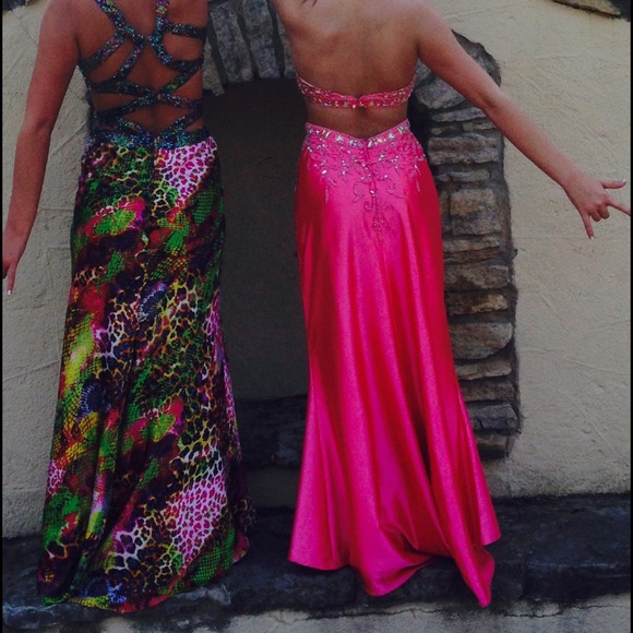 Pink Prom Dress - Picture 2 of 3