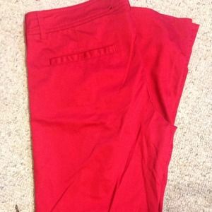 H&M size 12 red pants