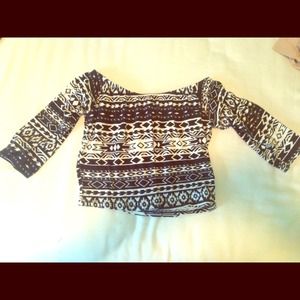 Tribal PACSUN crop top