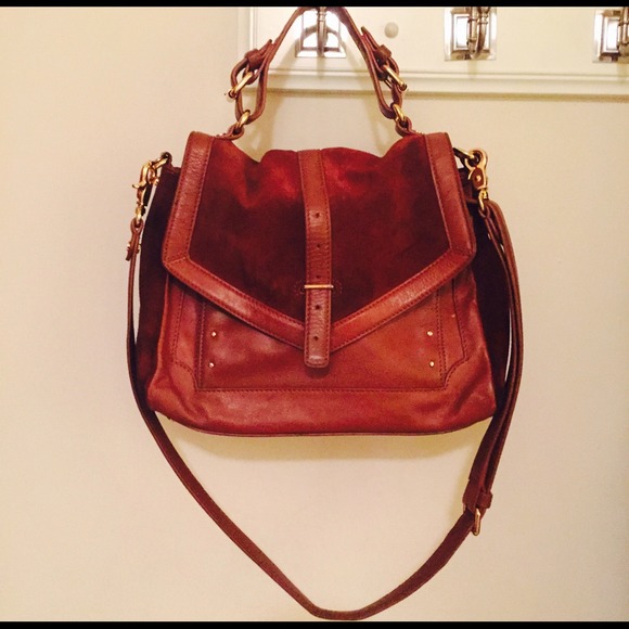 Tory Burch 797 Suede Satchel