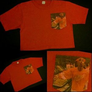 Lrg cropped tee Tupac inspired
