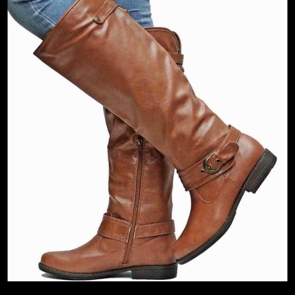 Brown riding boots size 6 new never worn