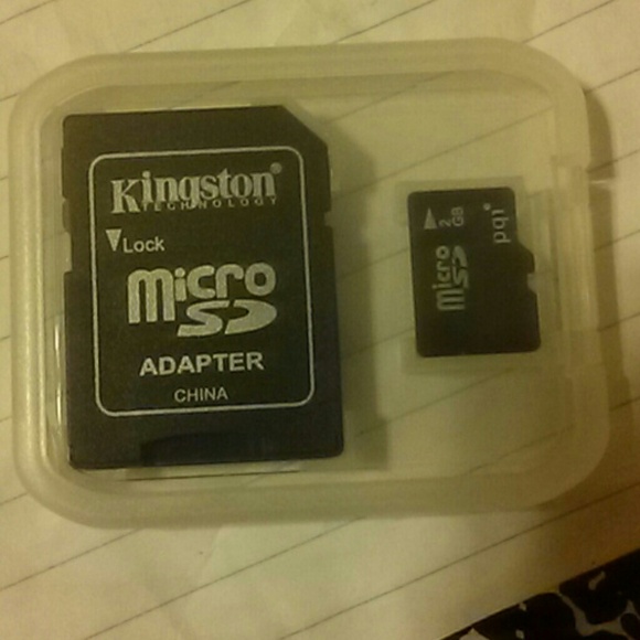 2Gb Micro Sd Card and Micro Sd Card Adapter