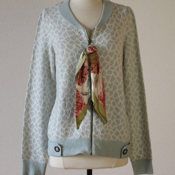 Anthropologie (HWR ) zippered cardigan