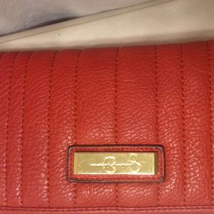 Jessica Simpson orange wallet