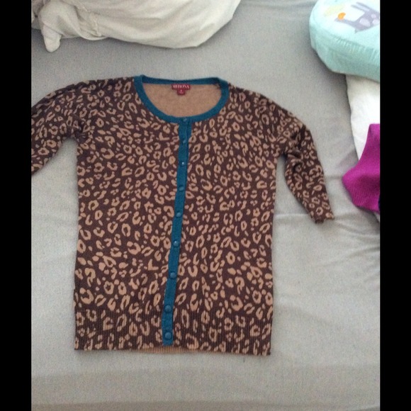 Merona Leopard print sweater