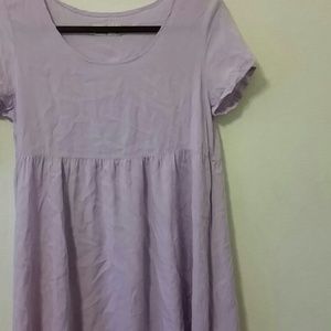 American Apparel Lavender Babydoll Dress