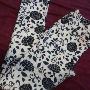 Floral jeggings