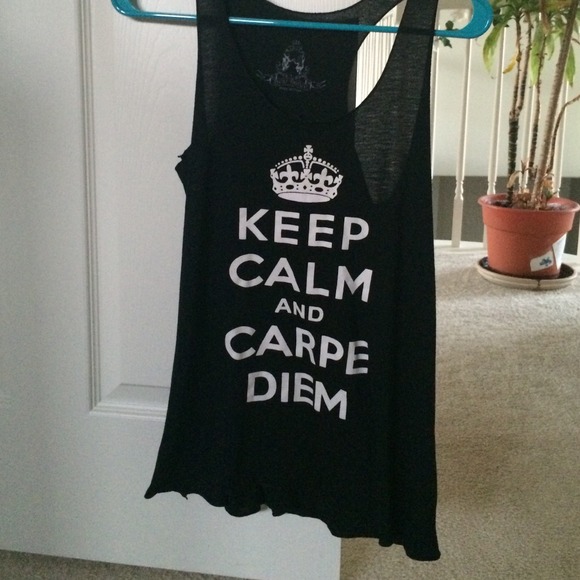 keep calm tank