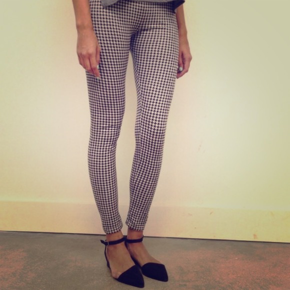 Houndstooth leggings