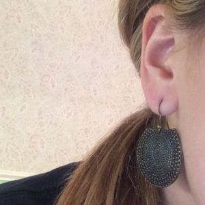 Bohemian drop earrings