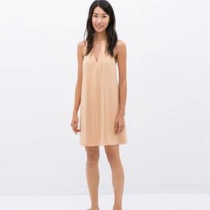 Peach Zara dress - new with tags from spring 2014