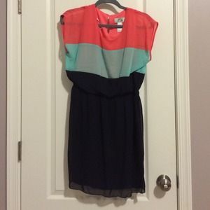 Color block dress