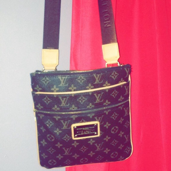 Louis Vuitton over shoulder bag.