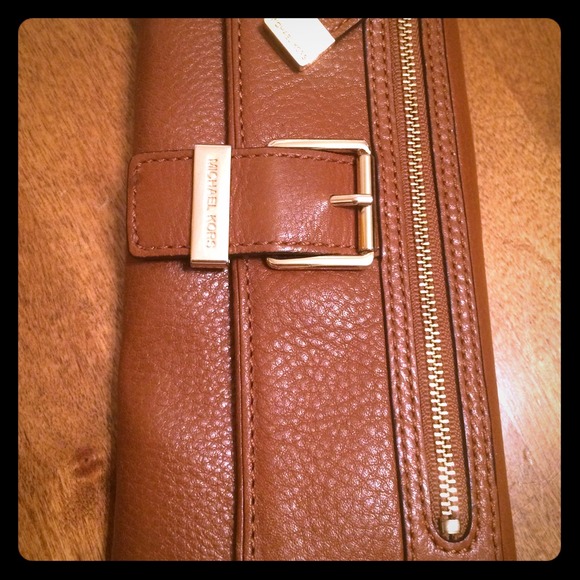 Brown Michael Kors wallet