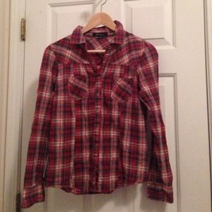 Plaid Forever 21 shirt