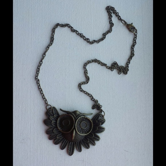 Steam Punk Owl Necklace