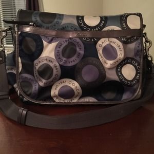 ‼️GENTLY USED COACH DIAPER BAG ‼️