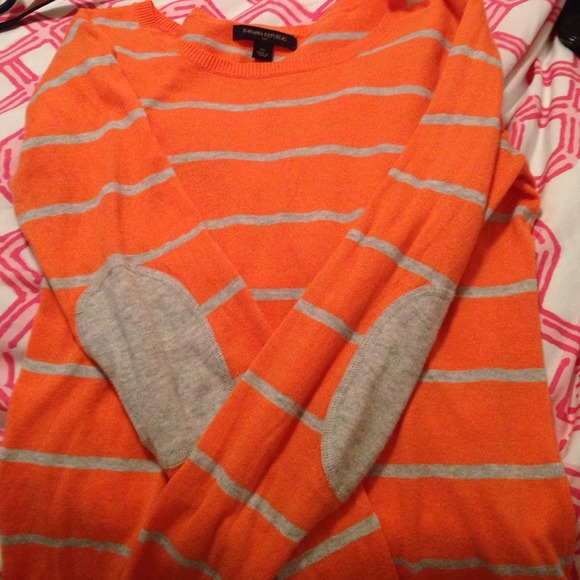 Banana Republic sweater with patches