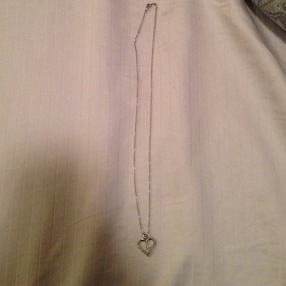 Diamond heart necklace