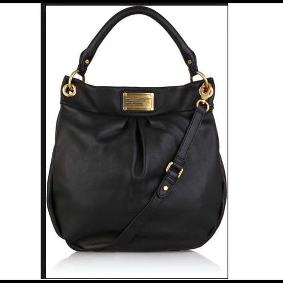 MARC JACOBS CLASSIC Q HUGE HILLIER HOBO - like new