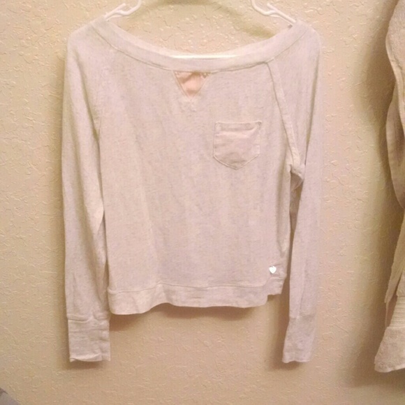 Juicy Couture white/ pink Long Sleeved shirt