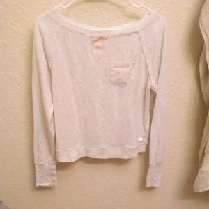 Juicy Couture white/ pink Long Sleeved shirt