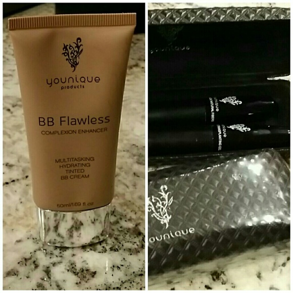 YOUnique BB cream and 3d fiber lashes mascara